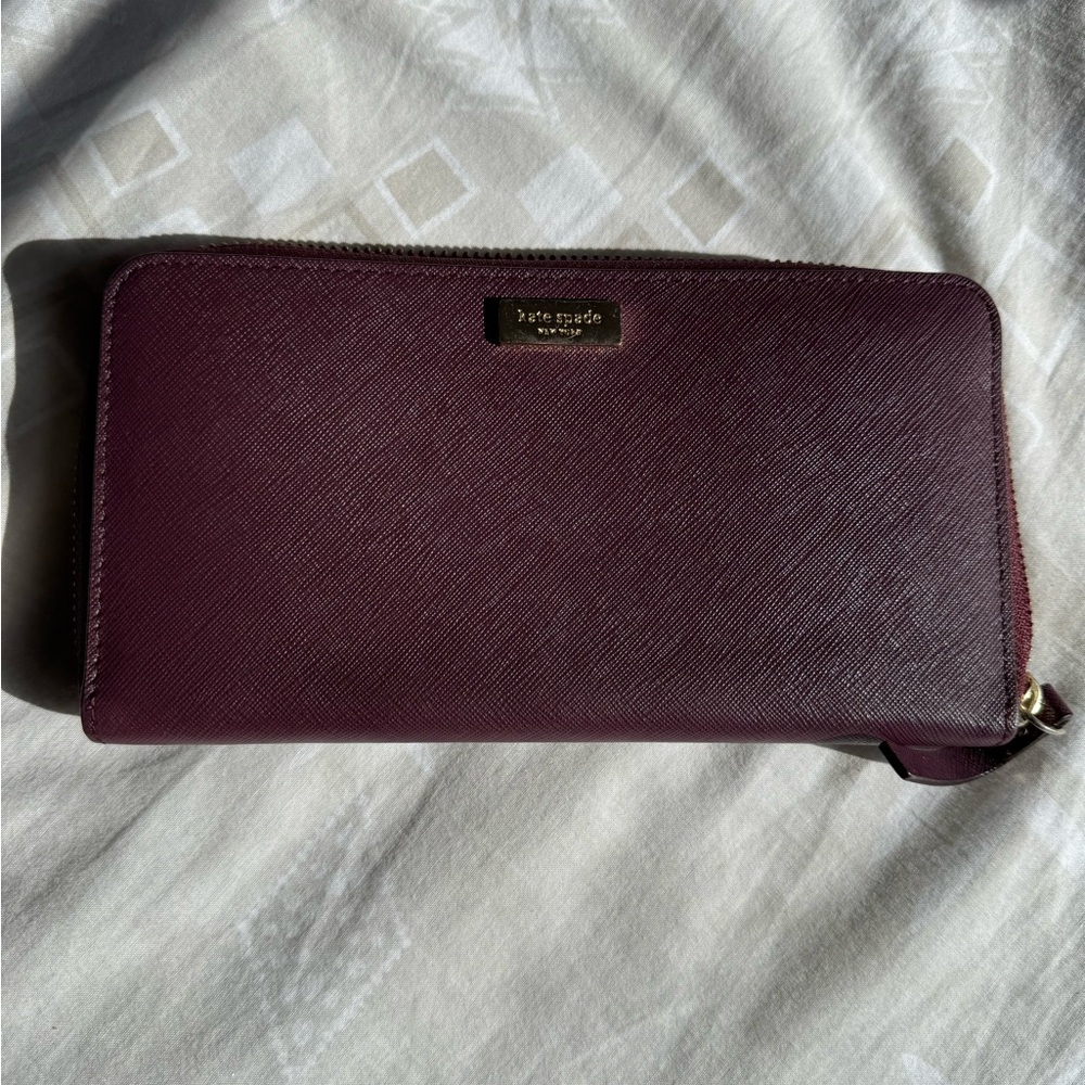Kate Spade Burgundy Wallet